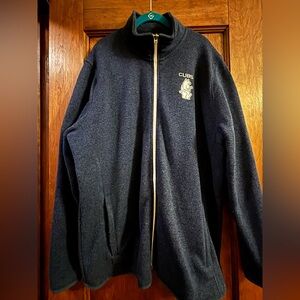Chicago Cubs Navy Full Zip Jacket-Mens